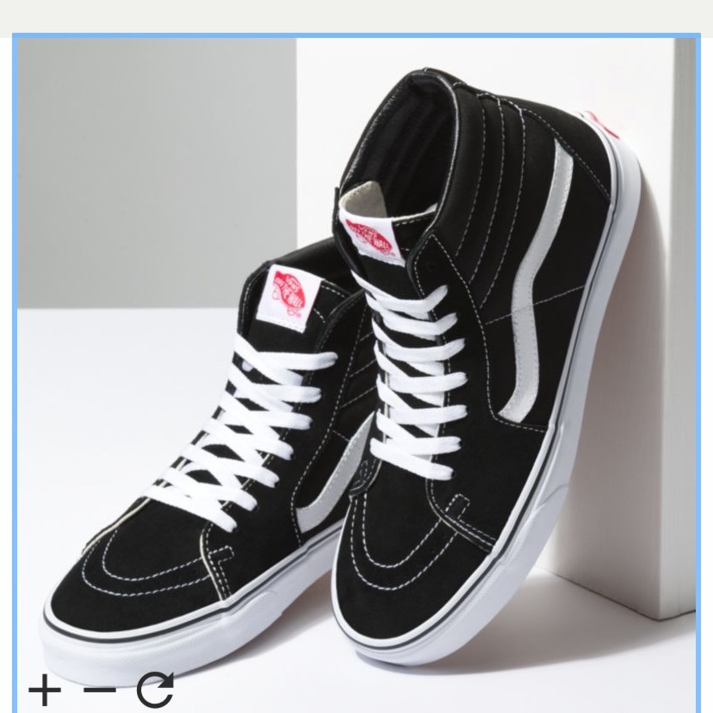 COPY - Vans black sneakers SK8-HI